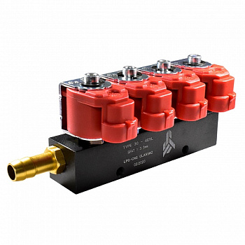 Рампа Alpha тип 30 4 цилиндра + (4 инж.) 3 Ом (Оригинал)