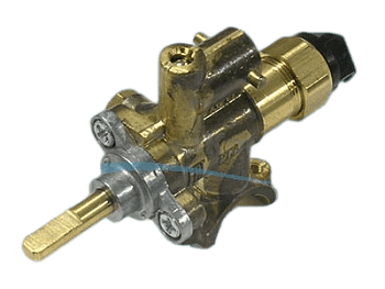 Кран горелки стола "DARINA" № 49 мод. GM341,441,442 (с исп. 101), с газ.контролем, природный газ