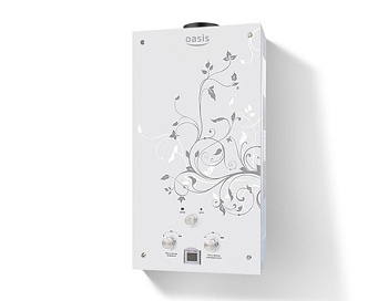 Водонагреватель газовый проточный "Oasis" Glass 20 ZG