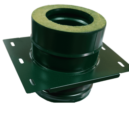 Площадка монтажнаяТермо ПМТ-Р430-0,5/430 D100/160 М(RAL 6005 зеленый мох(T<200C*)(пр-ль ООО