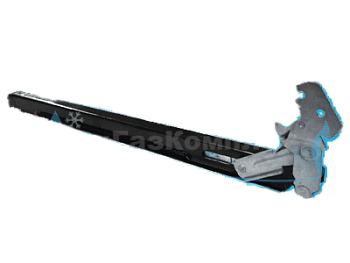 Стойка дверки духовки "DARINA", для духовых шкафов, правая, с промеж. фиксацией (GM441 02 100-15)