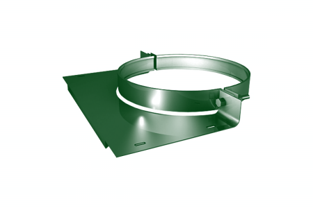 Крепление универсальное КУ D 100 (RAL 6005 зеленый мох (Т<200С*)) (пр-ль ООО