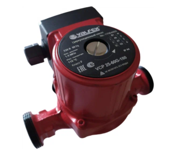 Насос циркуляционный VALFEX VCP 25-60G 180мм (с гайками)