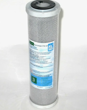 Картридж СТО-10 (карбон-блок) CP (прессованый уголь)