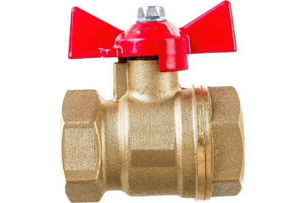 Кран ДУ 32 (вода) шар. бабочка г/г VALFEX