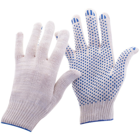 Перчатки белые 5 нити