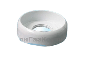 Воротник ручки крана "Ariston", "Indesit", белый (C00117530) Воротник ручки крана "Ariston", "Indesit", белый (C00117530)