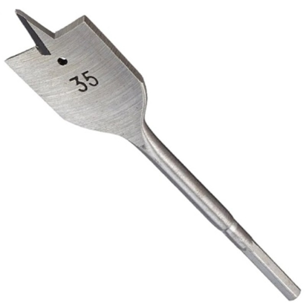 Сверло перьевое 35*160мм,плоскофрезерное