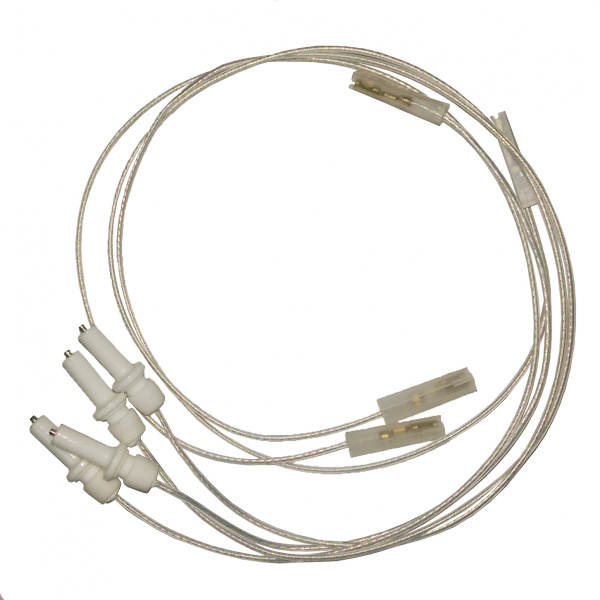 Комплект (4 шт.) электродов с проводами универсальный для газовых плит