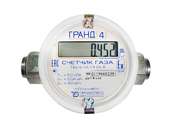 Счетчик газа Гранд 4 G 3/4 2024 Счетчик газа Гранд 4 G 3/4 2024
