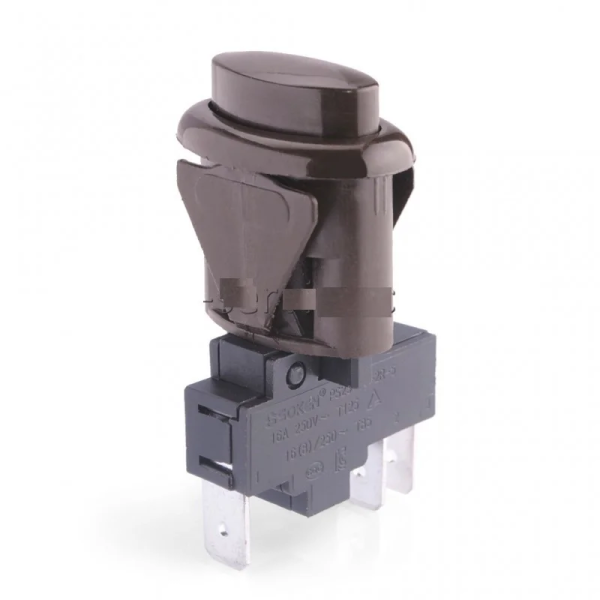 Кнопка розжига "GEFEST" ПКН-506-444 овал (коричневая)