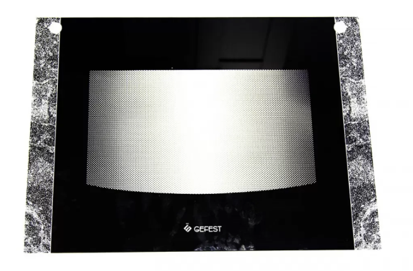 Стекло наружное GEFEST мод. 1200, черный мрамор, 598 443мм (1200.18.1.001-04) Стекло наружное GEFEST мод. 1200, черный мрамор, 598 443мм (1200.18.1.001-04)