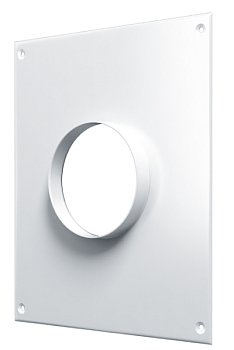 Площадка торцевая метал. фланец прямоуг. 110ПТМ (d=110) (ЭРА)