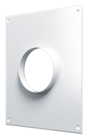 Площадка торцевая метал. фланец прямоуг. 110ПТМ (d=110) (ЭРА)