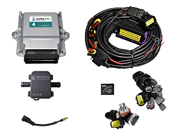 К-т Alpha D39  (электроника без рейки и редуктора) 4 цил. (оригинал)