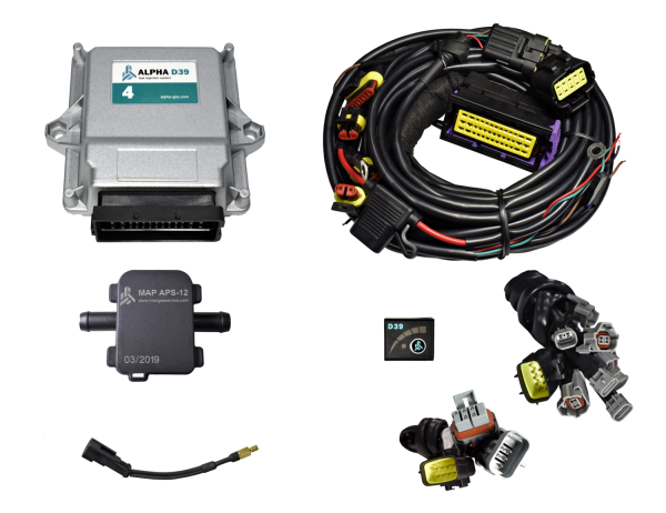 К-т Alpha D39  (электроника без рейки и редуктора) 4 цил.