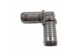 Фитинг угловой тосола 19х16 алюминиевый Atiker