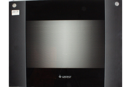 Стекло наружное GEFEST мод. 1500 К32, черное, 598 450мм, до 2007г.в. (1300.11.0.001-14)