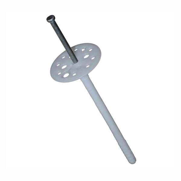 Дюпель для изоляции с гвоздем Полипропилен 10*220