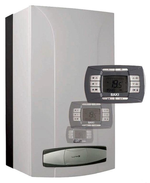 Котел газовый настенный с выносной панелью управления BAXI LUNA3 COMFORT 1.240Fi Котел газовый настенный с выносной панелью управления BAXI LUNA3 COMFORT 1.240Fi