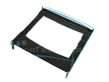 Дверца духовки "DARINA" мод. GM441, GM442, КM441, белая (475*450мм) в сборе (GM441 02 000-05)