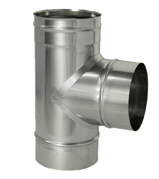 Тройник 90 гр 150 нерж УГМК