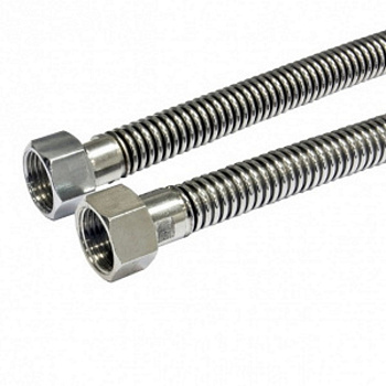 Сильфонная подводка 1/2"  г/г 30см