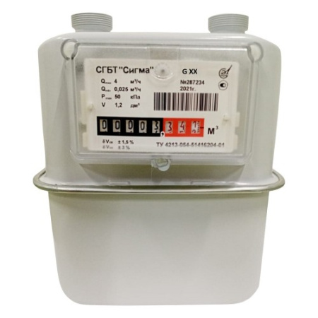 Счетчик газа с термокомпенсатором СГБТ 