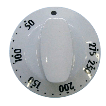 Ручка переключателя мощности духовки "Gorenje", белая, зам. 650155 (375267)