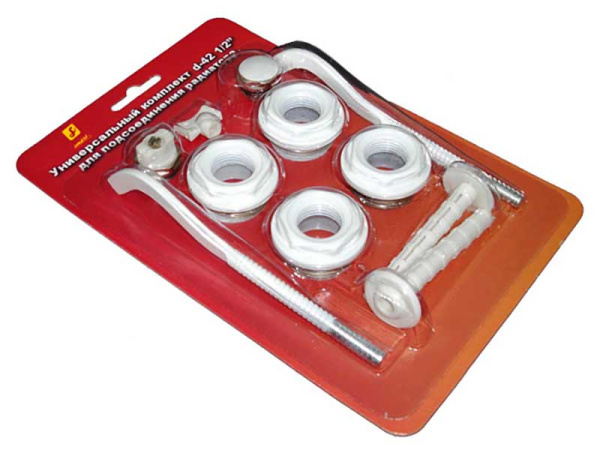 Монтажный к-т д/радиатора 1/2 с кронштейнами