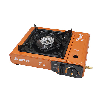 Плита портативная, FOREST CAMP PLUS, TS-005N с переходником, PROFIRE