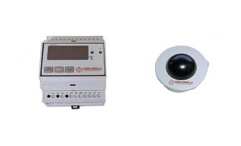 Термостат цифровой Вкл/Выкл в комплекте с шаровым зондом(код 1096421)