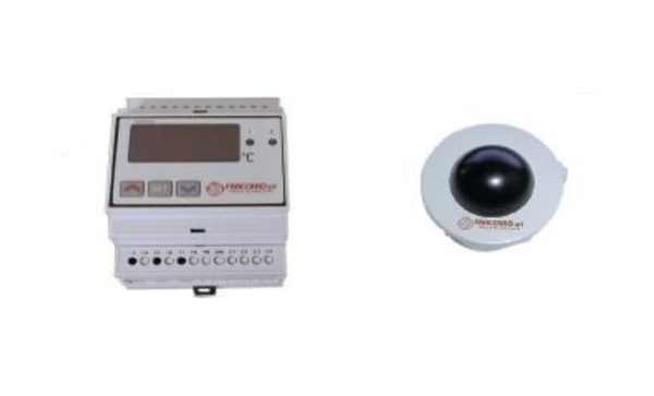 Термостат цифровой Вкл/Выкл в комплекте с шаровым зондом(код 1096421)