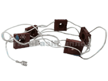 Блок кнопок электророзжига "DARINA", 5-ти кнопочный, на плиты (DS5-71-30)